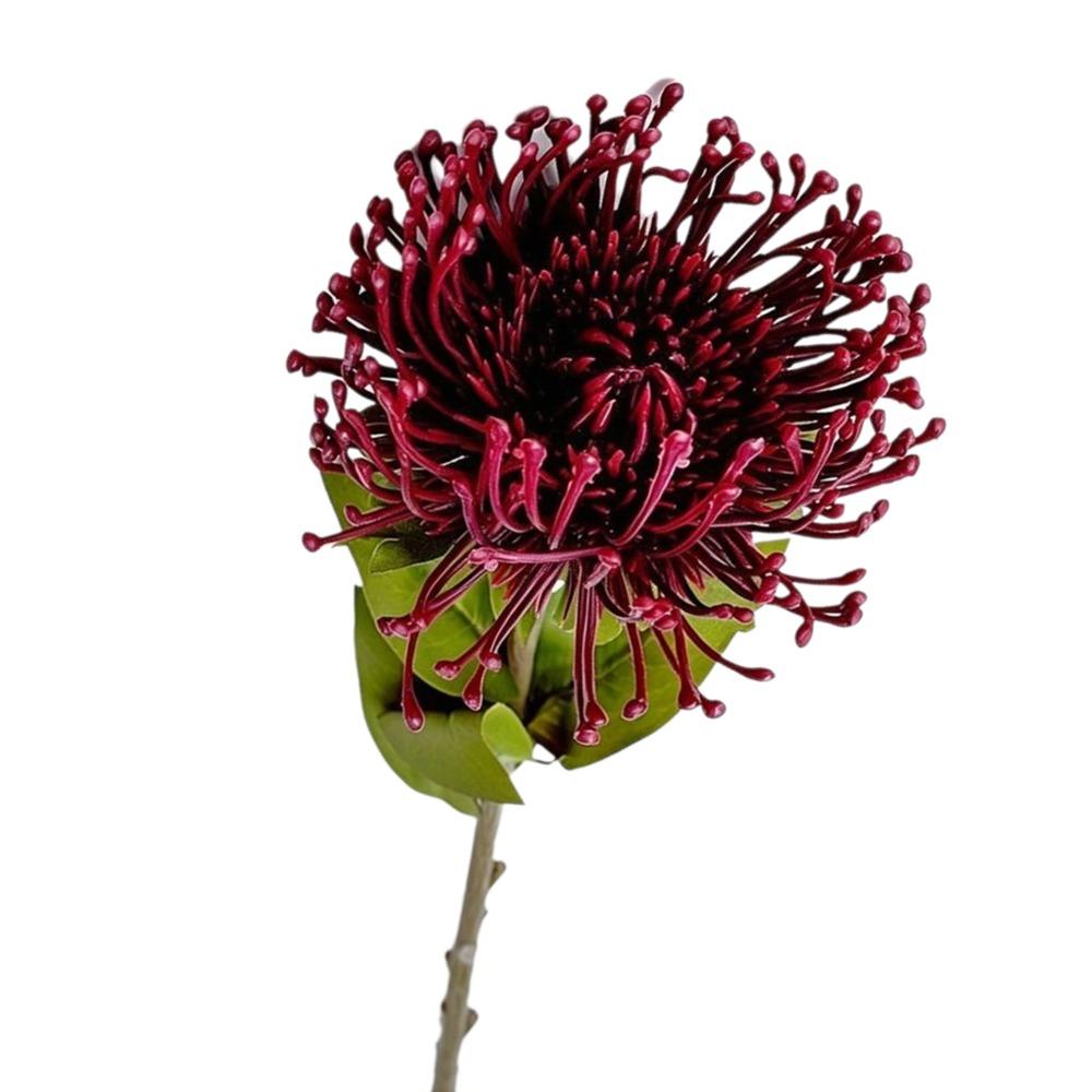 Moisturizing Film Feel Faux Flower Stems Artificial Plastic Chrysanthemum Home Decor
