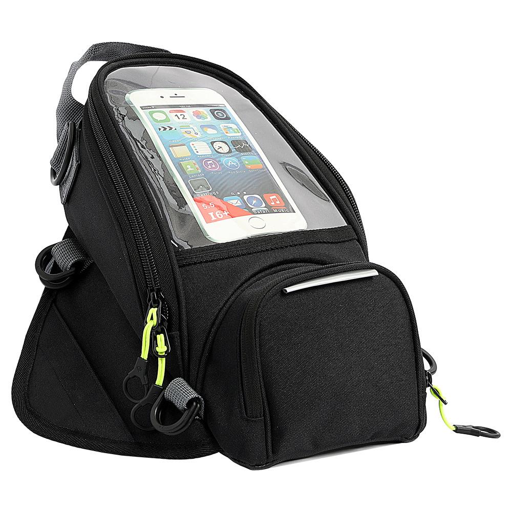 Motorcycle Bag Cycling Bag Magnet Navigation Fuel Tank Bag Motorcycle Tank Bag Large Screen