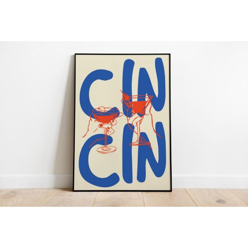 Retro Italian Cocktail Pizza Japanese Ramen Club Wine Cheese Food Poster Print Wall Art Pictures Canvas Painting Room Home Decor