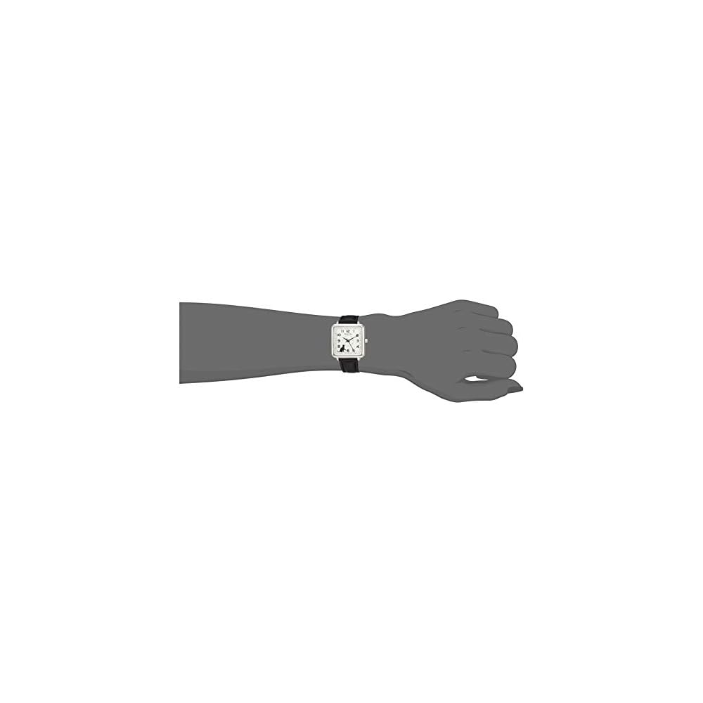 Arias Amalfi Dia Analog Women's Watch Waterproof Leather Strap Cat White Dial WW20025A-152 Black