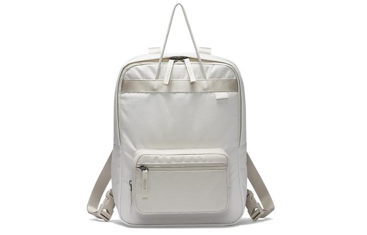 Nike Polyester Handheld Backpack Regular Unisex Gray White BA6097-030