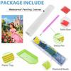 Disney diamond art painting kit diamond Princess Belle butterfly roses garden, wall art crafts, home room decoration