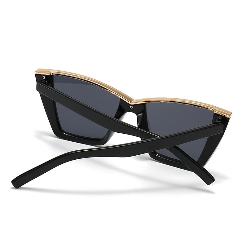 Cross-Border Export Latest Modern Retro Cat-Eye Sunglasses Ins Style Stt Style Big-Name Sunglasses 098 Premium Quality Comfortable Daily Wear