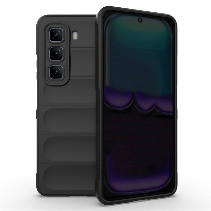 For Infinix Hot 50 50i 4G Case Square Silicon TPU Phone Cases for Infinix Hot50 Hot50pro 4G Soft Bumper Back Cover Fundas
