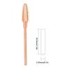 6pcs Rose Gold Nail Drill Bits Nail Art Polishing Grinding Head Dust Brush Manicure Tool Set