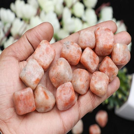 Set of 13 Stones Reiki Chakra Healing Decorative Pebbles Vase Fillers Tumble Stone for Jewellery, Aquarium Stone, Vastu Home Office Decor
