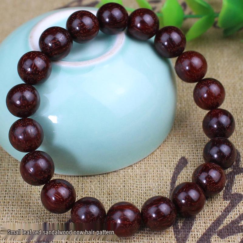 Sandalwood 10MM Single Loop Bracelets - Unisex Buddhist Beads Rosary Jewelry