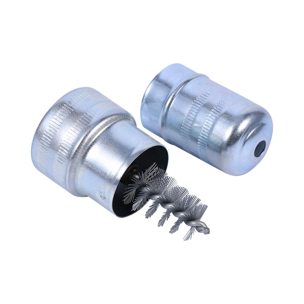 Limpiador de terminales de poste de batería de coche, cepillo para suciedad y corrosión, herramienta de limpieza manual