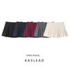 Kaslead New Arrival Women's Fashion Style Stylish Simple and Versatile Wide Pleated Culottes 3152544