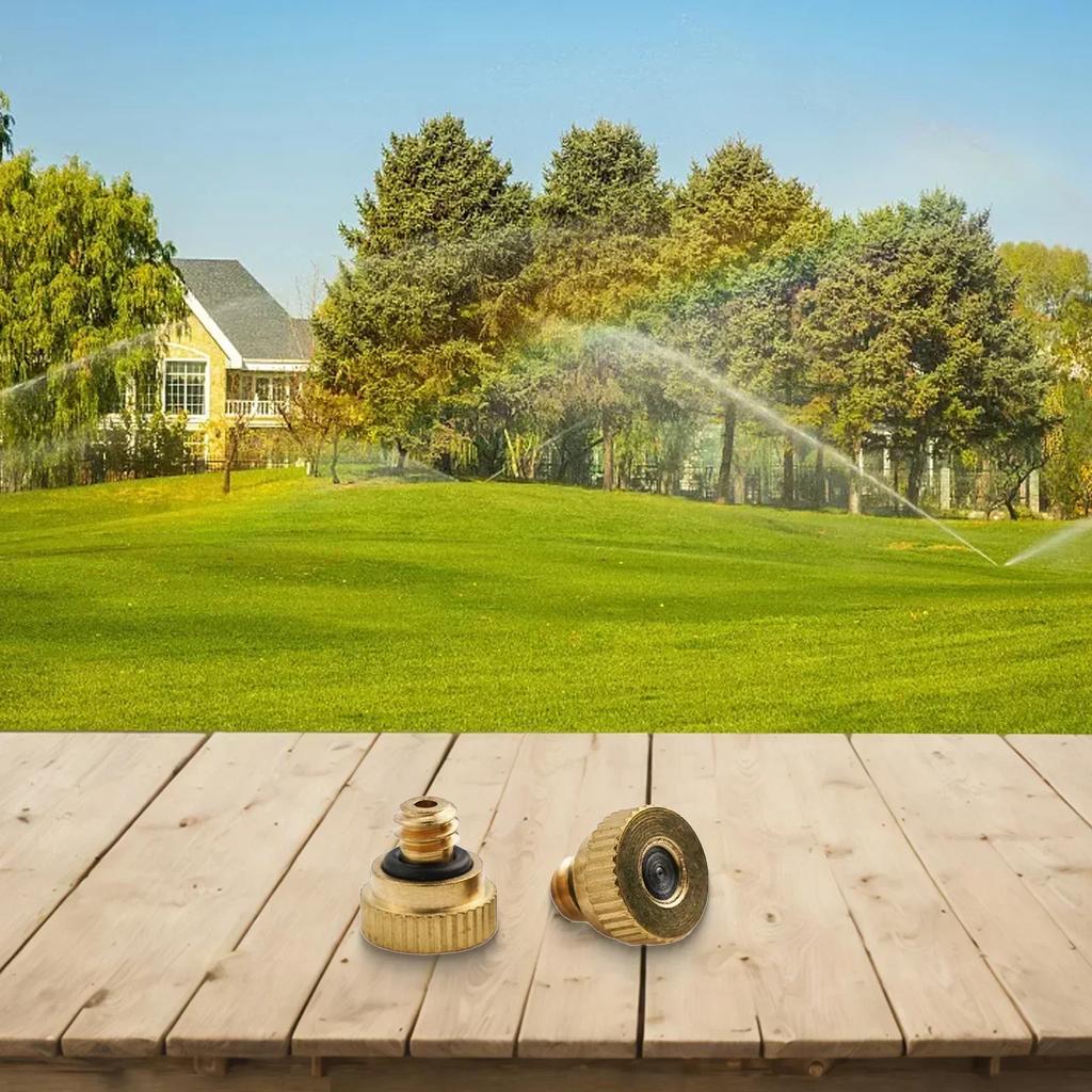 Misting Nozzles 20pcs 10mm * 5mm Outdoor Cooling Nozzles Easy Maintenance Nozzles Energy Saving Nozzles Garden Sprinkling