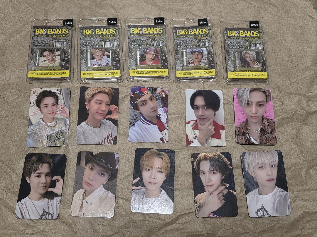 

[USED] WayV BIGBANDS SMini + mu-mo bonus trading card complete set