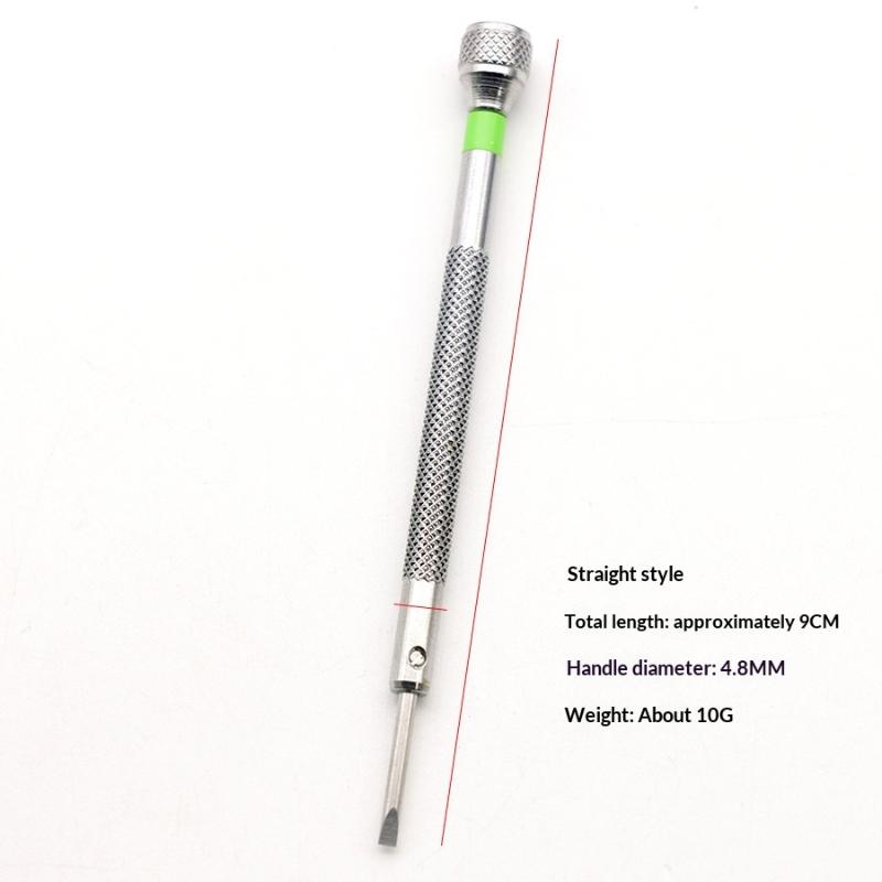 13Pcs 0.6-2.0Mm Precision Screwdriver Set Iron Micro Cross Repair Kit For Watches Glasses Jewelry