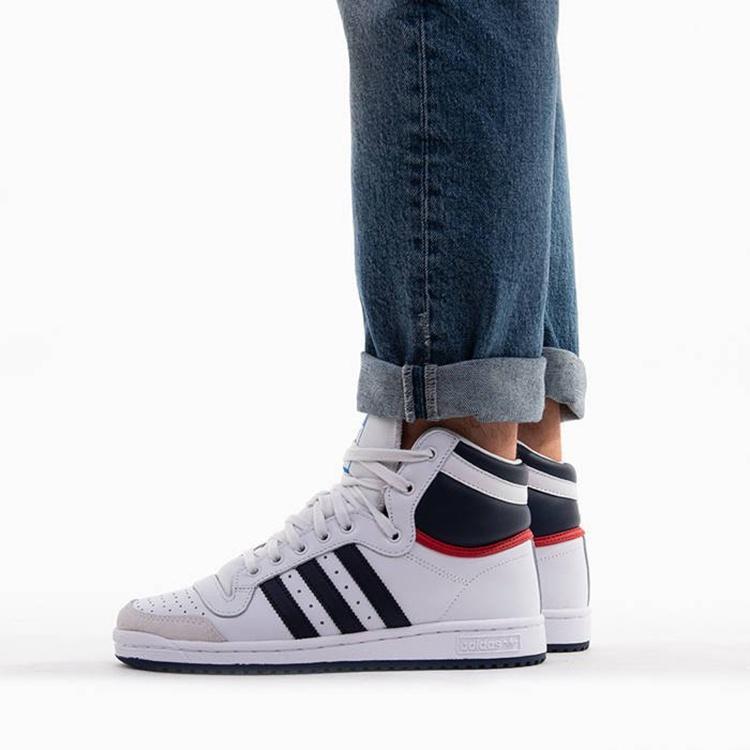 adidas Top Ten Hi 'White' Uomo D65161