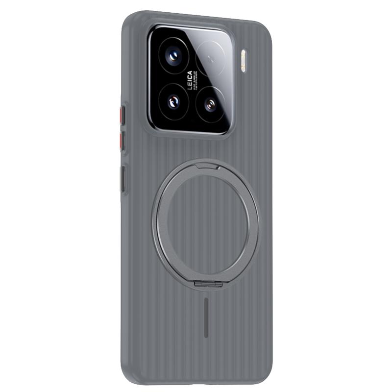 

Для Xiaomi 15s 15 14 Pro Ultra Чехол Волнистый Рисунок Дополнительный Противоскользящий Захват Тактильное Ощущение Магнитная Беспроводная Зарядка PC Жесткая Крышка Pc + tpu&xiaomi 15