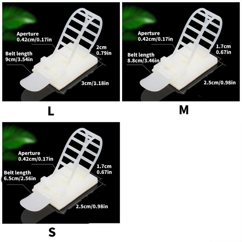 100pcs Self Adhesive Cable Holders Multifunction  Cable clip  Adjustable for Neat & Tidy Wire Arrangement at Home or Office