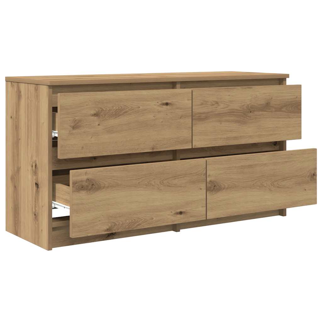TV Cabinet Artisan Oak 100 x 35 x 54 cm Particleboard