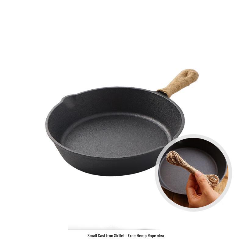 Outdoor Cast Iron Frying Pan 20cm