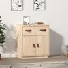 Day and Night - Day and Night Solid Pine Wood Sideboard 65.5x40x75 Cm