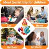 Montessori 6-in-1 Busy Sensory Activity Cube Toy for Babies Aged 1 to 3 Years, Fun Educational and Portable Toy for Home and Travel Early