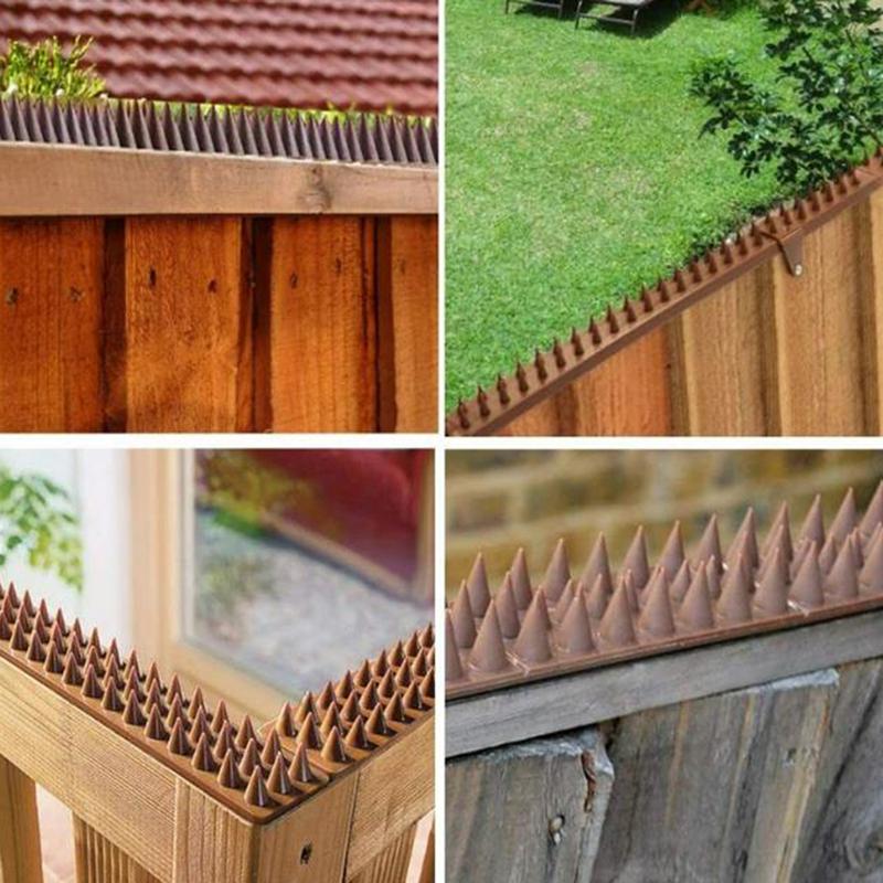 2 Τεμάχια Αγκάθια Αντι-Πουλιών Έλεγχος Παρασίτων Πλαστικά Αντι-Περιστέρια Απωθητικά Καρφιά