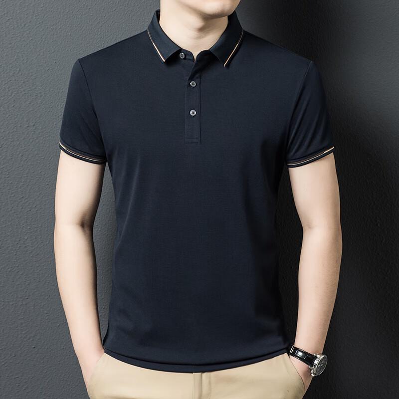 Yiliteng Men's Casual Short Sleeve Polo Shirt