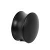 ZAMAK KNOB PRESCOTT MODEL SATIN GOLD AND MATTE BLACK FINISH MATTE BLACK FINISH DIST. HOLE Ø40