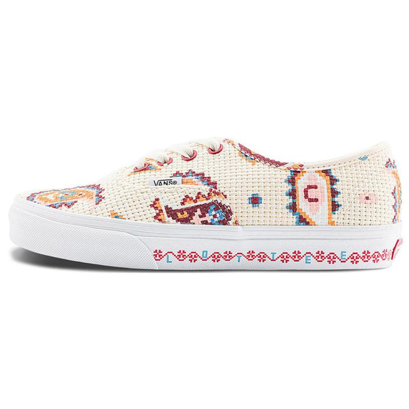 

CLOTTEE X Vans Authentic Pixelated Universe Marshmallow Sneakers VN000EE3BPH 34.5 екрю