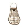 Solar Lantern - SMART GARDEN - Maris - Warm White LED Filament - 5 Lumens - Natural Beige - Plastic - 27 X 21 Cm