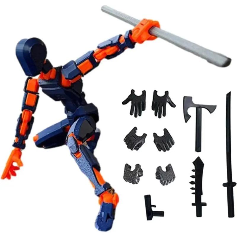 Creative Multi Jointed Movable Shapeshift Robot 30 3D Printed Mannequin Dummy Action Model Doll Toy