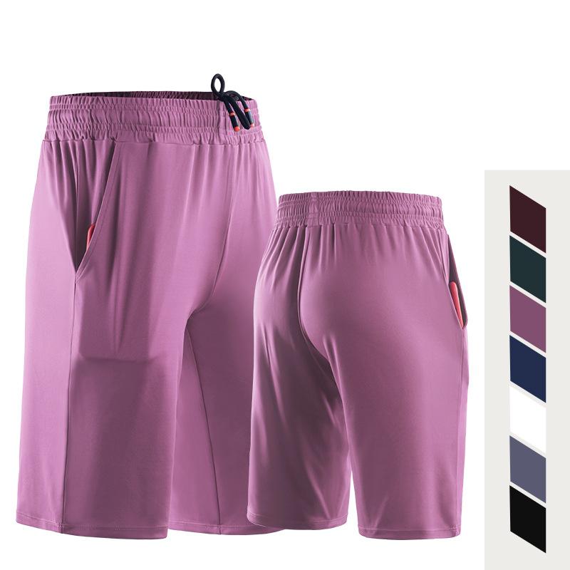 Αθλητικά σορτς 7 χρωμάτων Γυναικεία καλοκαιρινά χαλαρά ίσια casual αναπνεύσιμα κοντό παντελόνι M-4XL