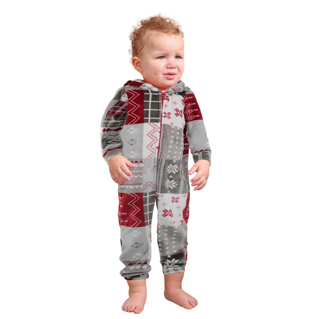 Parent-child Outfit-Christmas Print Parent-child Home Wear Set