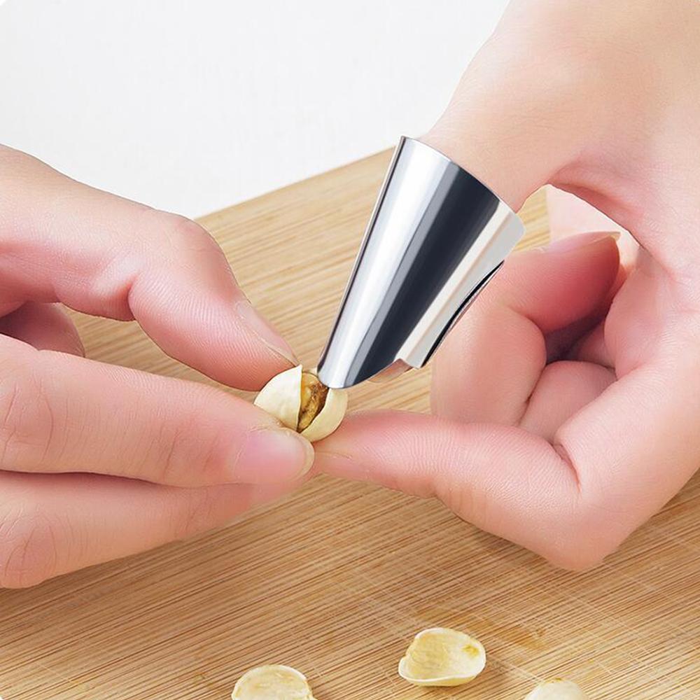 2pc Thumb Knife Finger Farm For Fruit and Vegetable Fingertips Picker Thumb Knife Finger Guard Kitchen Accessories Garden Gloves