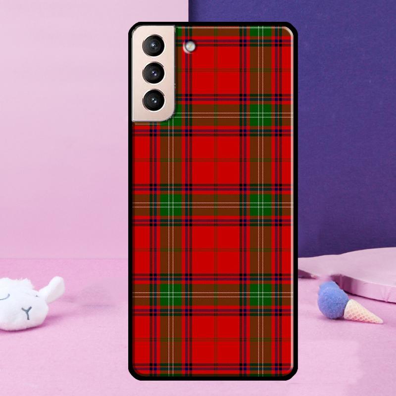 Clan Stewart Dress Tartan Karomuster Handyhülle für Samsung Galaxy S25 S24 Ultra S9 S10 S20 S21 S22 Plus S23 FE S24 FE Hülle