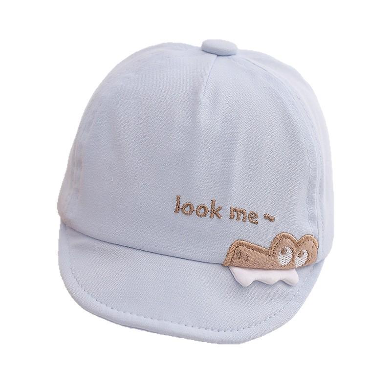 Unisex Baby Duckbill Cartoon Cap – Spring/Autumn Sun Protection with Soft Brim