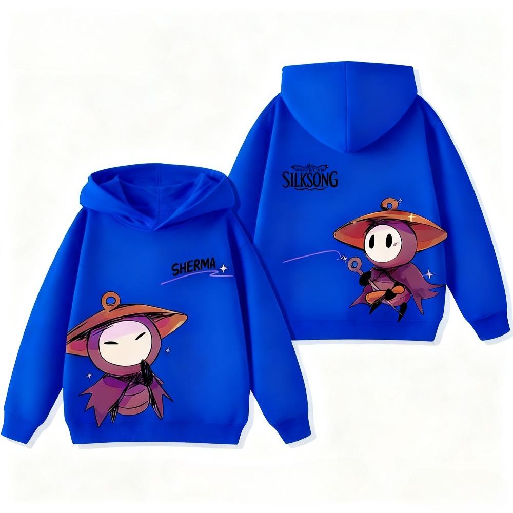 Hollow Knight Print Hoodie Fashion Men Women Oversized Long Sleeve Pullover Cartoon Casual Kids Hoodies Sweatshirt