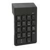 2.4G Wireless Numeric Keypad Chocolate Keys Plug and Play 18 Keys Number Numpad for Bank Accountant
