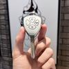 Tpu Shell Fob For Toyota Corolla Camry Reiz Rav4 Crown Avalon Venza Matrix Yaris 4Runner Blank Bag Car Key Case Cover Keychain