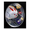ADERIA Chopstick Rest, Medeta Eto Rabbit [Approx. 5.6 X 4.4 X 1.3 cm/Chopstick Rest/Zodiac] Made In Japan, Gift Boxed