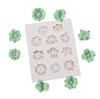 1 Stück, Rosenblattform Schokoladenform, 3D Silikonform, Blattform Bonbonform, Fondantform, Blütenpasteform, für DIY Kuchen Dekoration