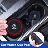 FA72pcs Car Coaster Water Cup Non-Slip Pad Silicone Mat For BMW 50th Anniversary 1 3 5 7 Series M F01 F20 F10 E46 E53 E60 E93 X1 X3