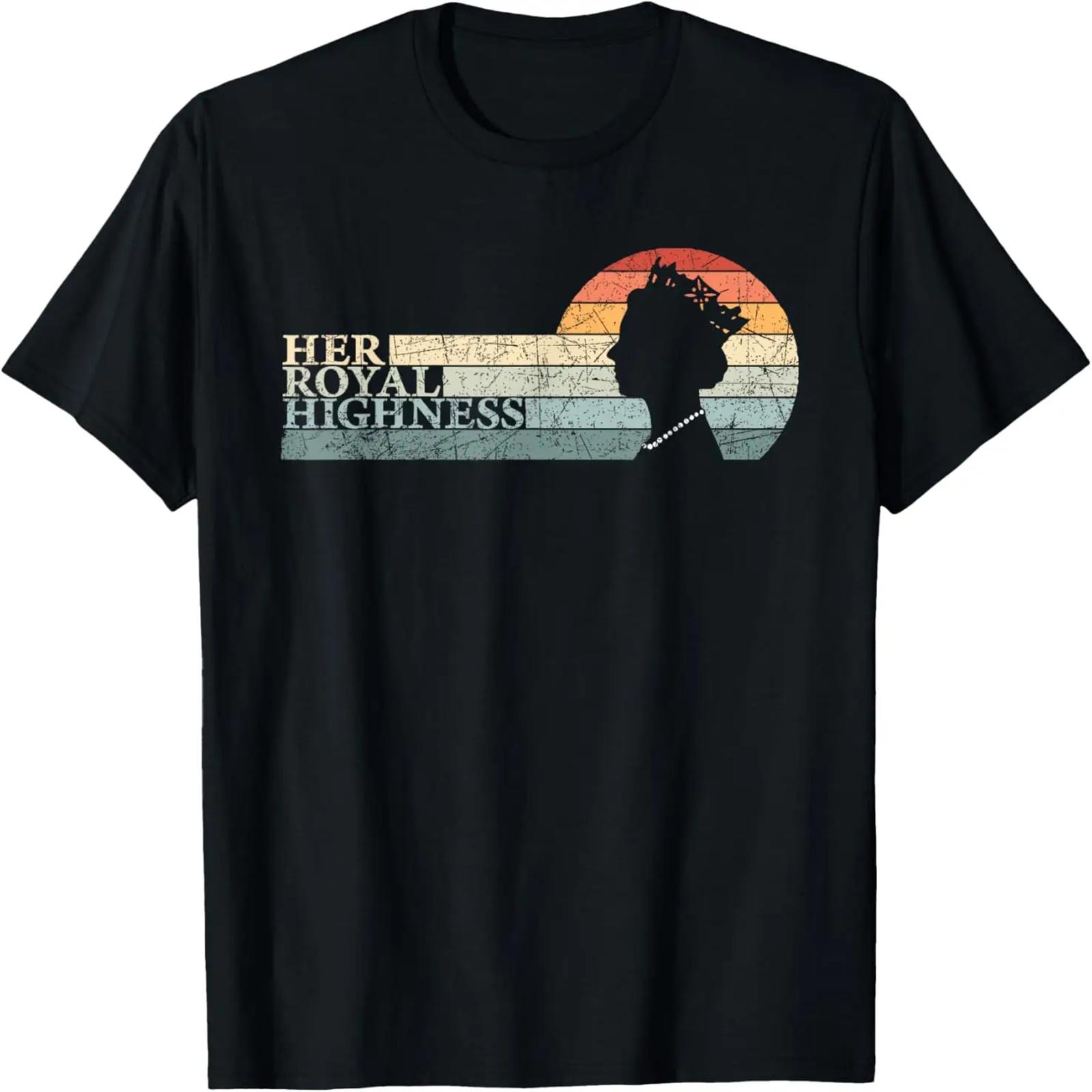 Ретро Королева Англии Даниэль Королевское Высочество Корона Великобритания Футболка S