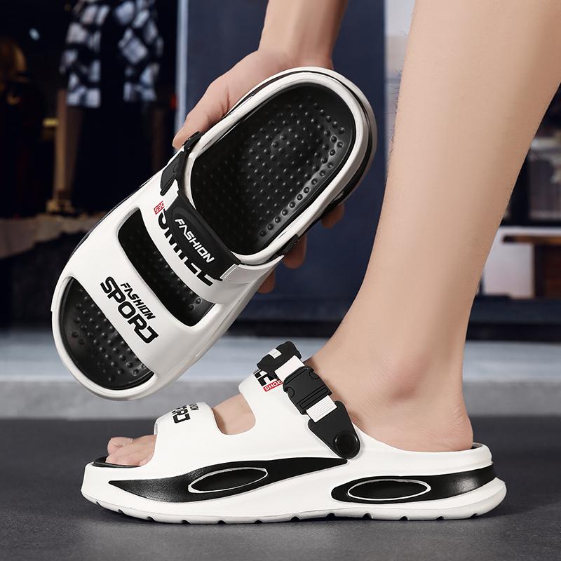 Men Sandals Beach Casual Shoes Slides Men s Sandals Big Size Comfortable Soft Sandals 40/41
