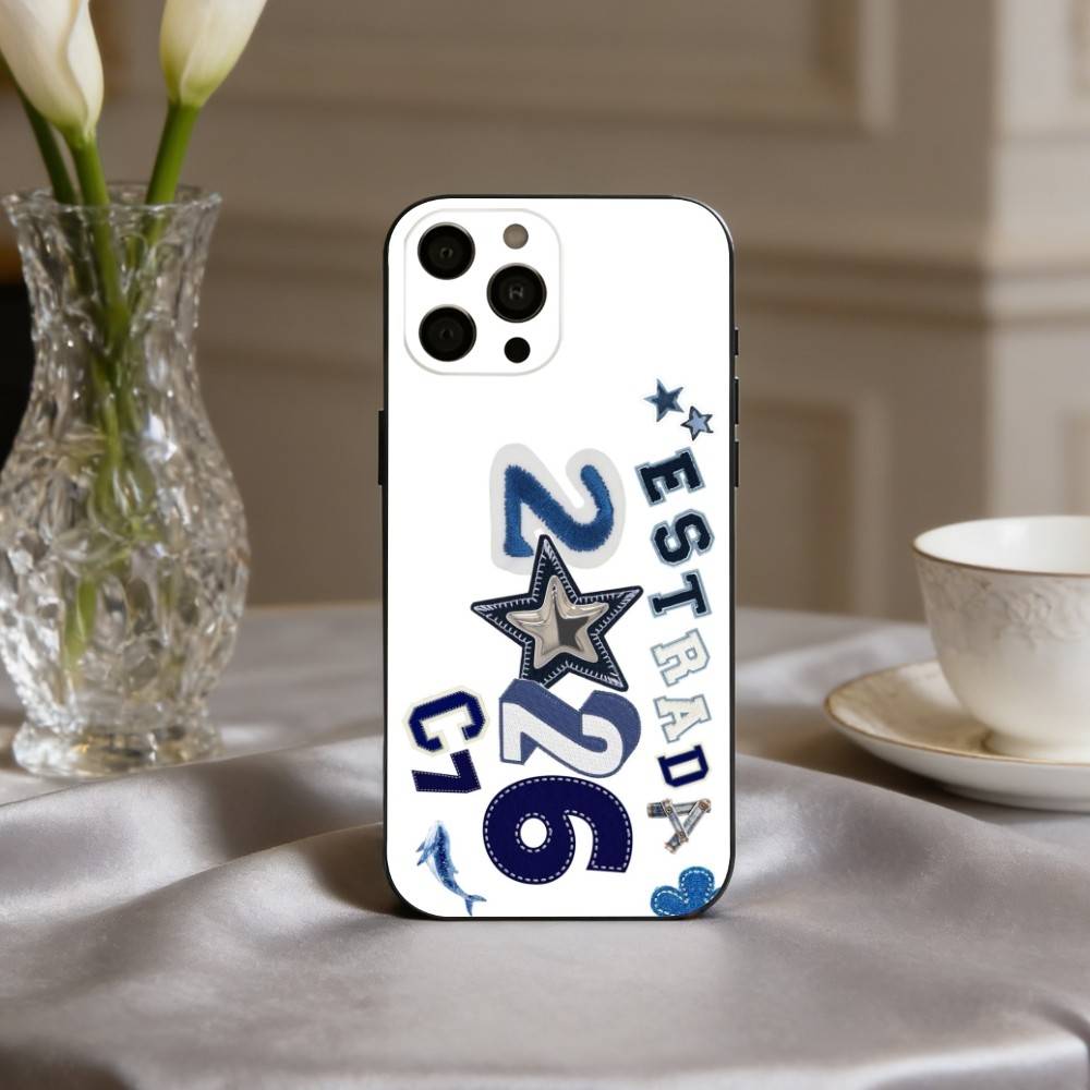 2026 New Year's Art Phone Case For iPhone 17,16,15,14,13,12,11 Plus,Pro Max,XS,Soft Silicone Black Cover