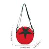 Harajuku Tomato Shape Crossbody Bag Message Bag Mobile Phone Pack Funny Shoulder Bag  Unisex
