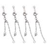Stainless Steel Extension Chain For Jewelry Making Adjustable Length Rustproof Necklace Bracelet Extenders