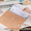 Large Capacity A4 File Folder Storage Bag Waterproof Plastic File Organizer  Paperwork