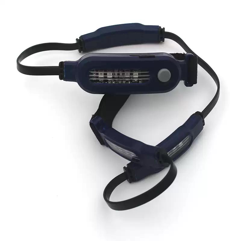 LED Rechargeable Red-Blue Safety Warning Light