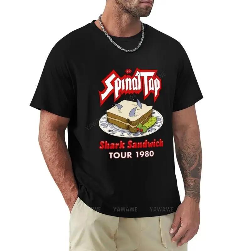 Spinal Tap - Shark Sandwich Tour 1980 Klasické tričko obyčejné tričko zakázková trička navrhni si vlastní tričko pánské