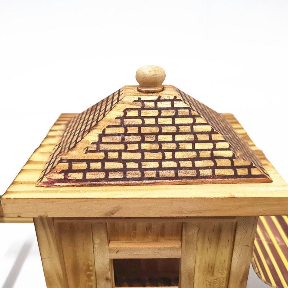 Hand-carried Durable Wooden Crafts Sedan Chair Model Simulation Model Ancient Ornaments
