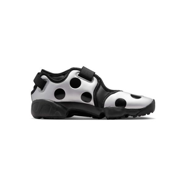 Nike Air Rift Polka Dots Schwarz Metallic Silber Damen Sneaker IR1226-001